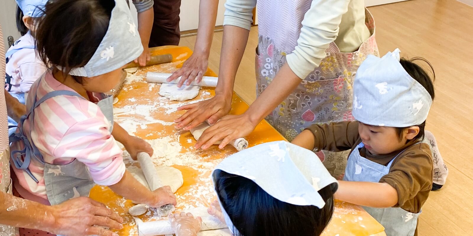 うどん作り体験